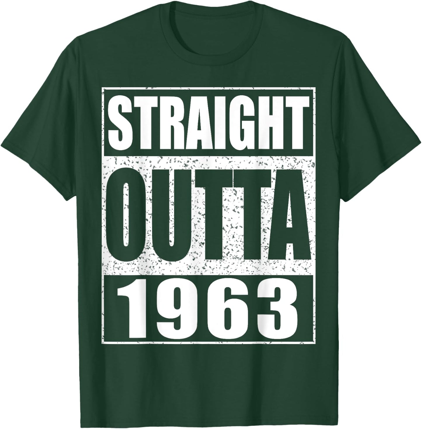 Straight Outta 1963 61st Birthday Shirt T-Shirt - T-Shirt | Forest