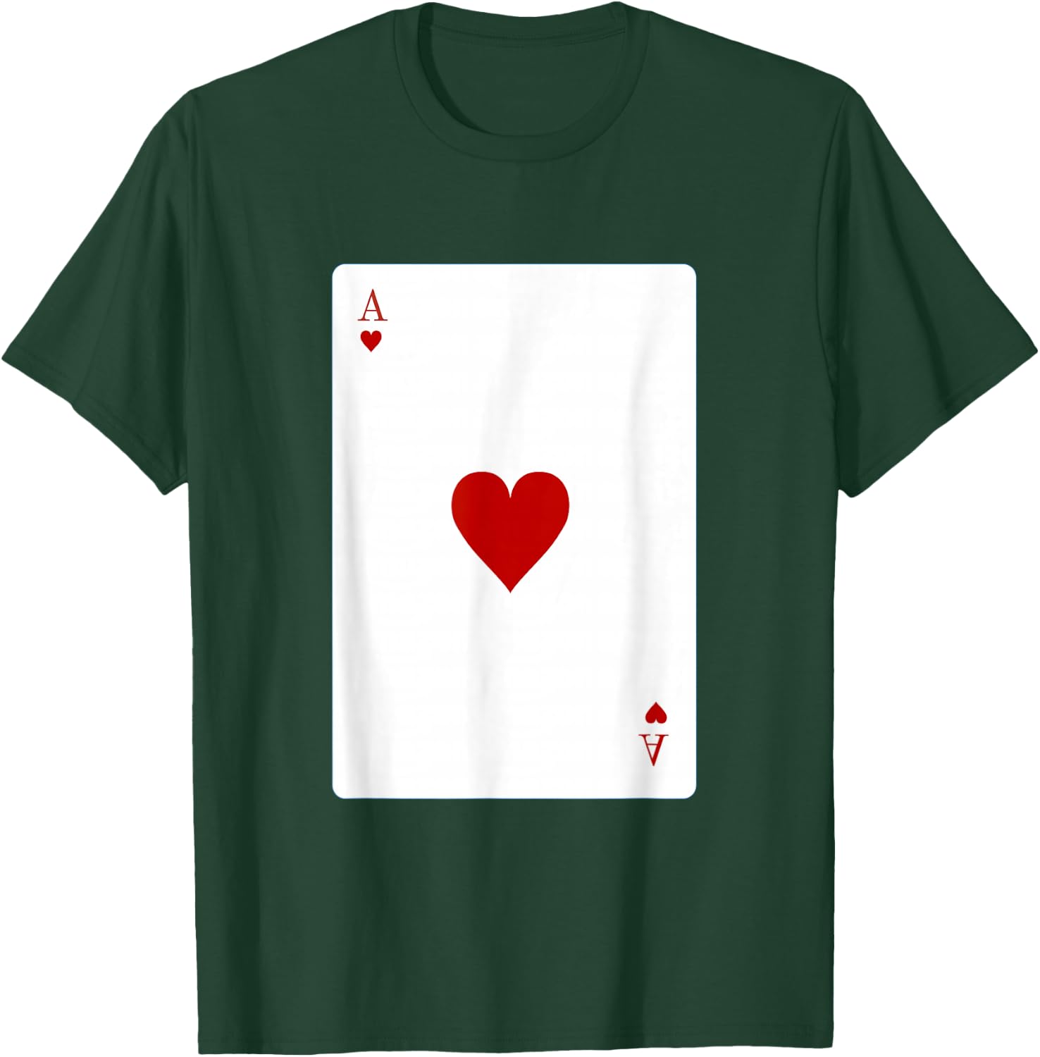 Ace Of Hearts Costume T-Shirt - T-Shirt | Forest