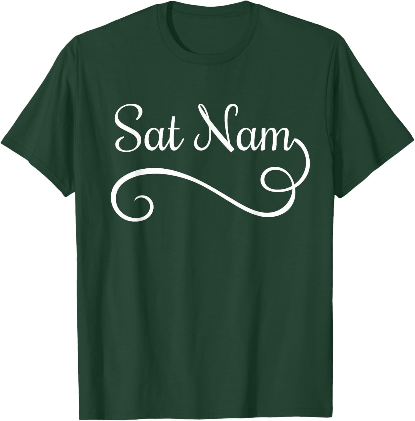 Sat Nam Kundalini Yoga Spiritual Chakra Meditation Gift T-Shirt - T-Shirt | Forest