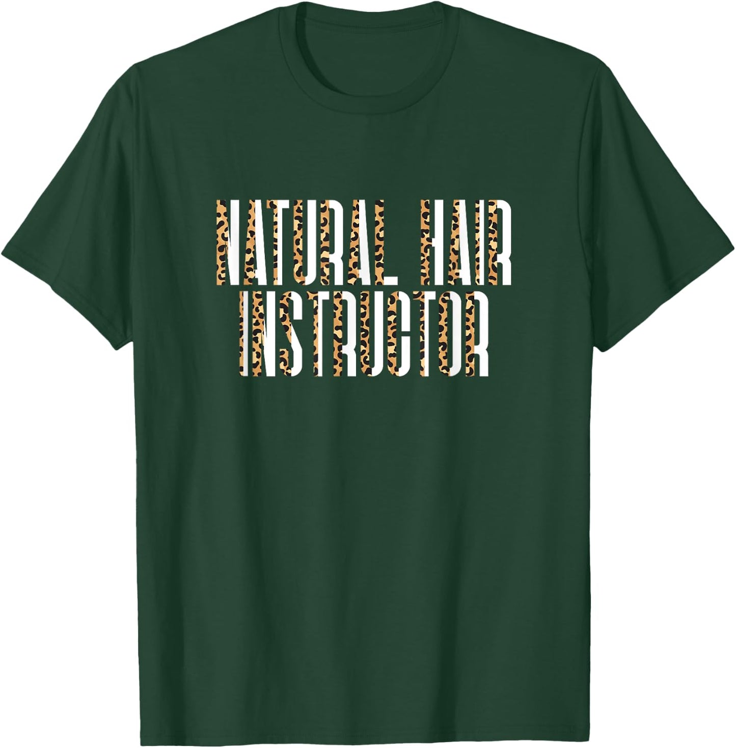 Natural Hair Instructor Curly Hair Afrocentric Women T-Shirt - T-Shirt | Forest