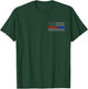 Firefighter Police Flag Thin Red Blue Line T-Shirt - T-Shirt | Forest