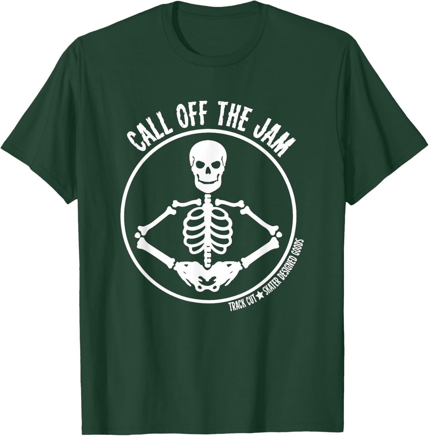 Roller Derby Call Off the Jam Halloween Skeleton T-Shirt - T-Shirt | Forest