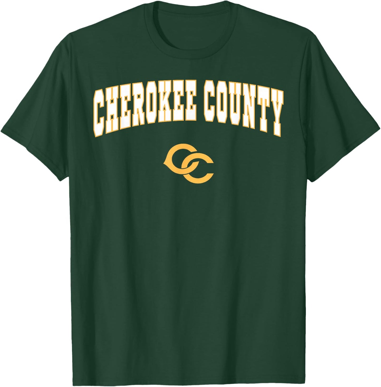 Cherokee County High School Warriors C2 T-Shirt - T-Shirt | Forest
