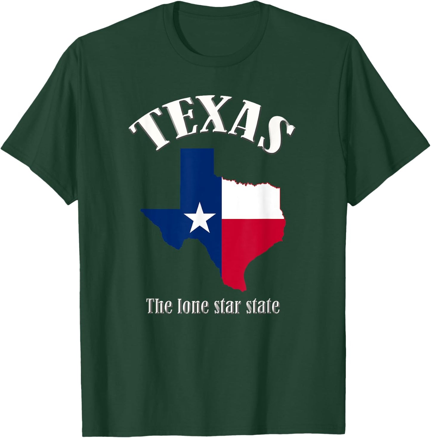 Texas The Lone Star State T-Shirt - T-Shirt | Forest