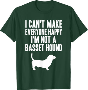 Basset Hound I'm Not a Basset Hound Cute Dog Gift T-Shirt - T-Shirt | Forest