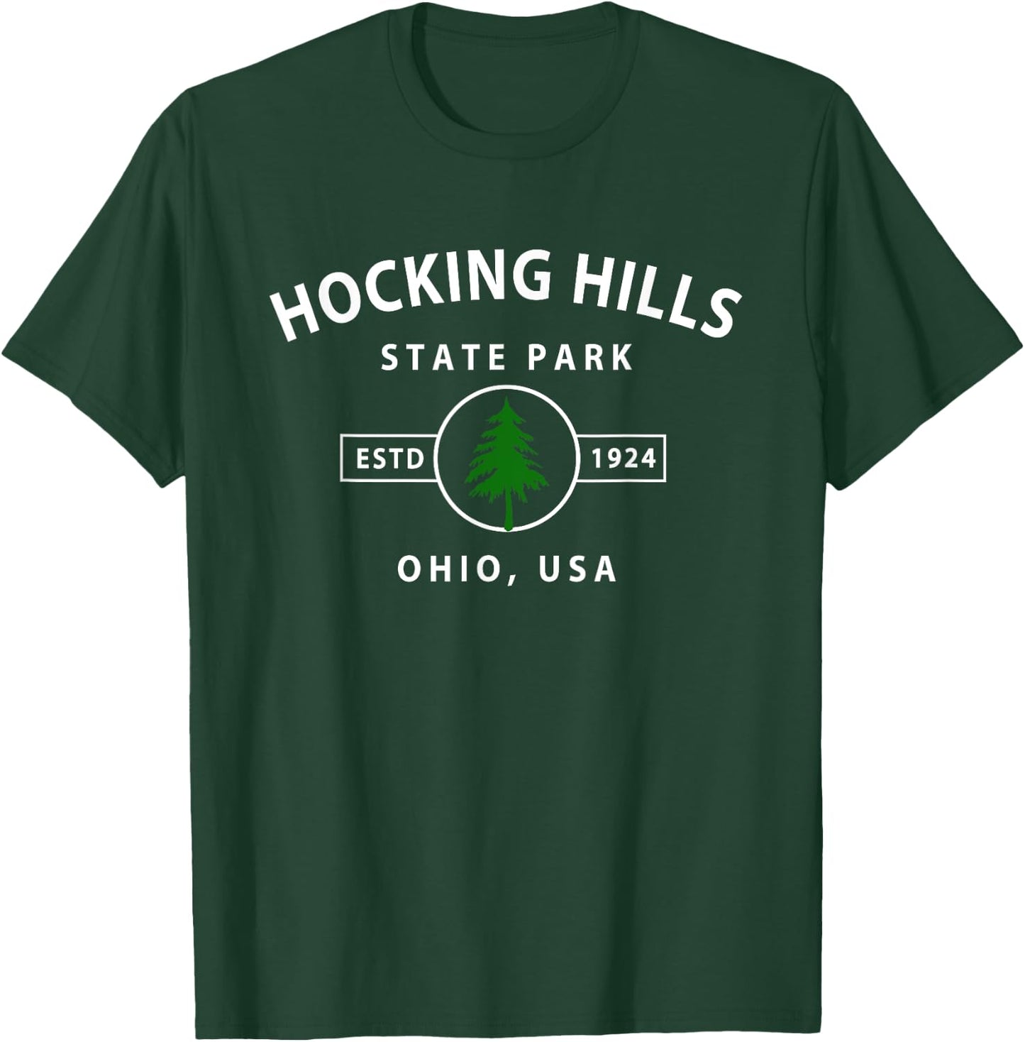 Hocking Hills State Park Ohio Gifts OH T-Shirt - T-Shirt | Forest