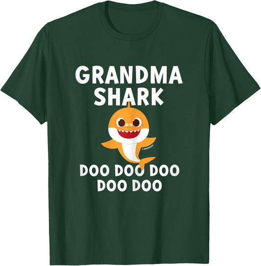 Pinkfong Grandma Shark Official T-Shirt - T-Shirt | Forest