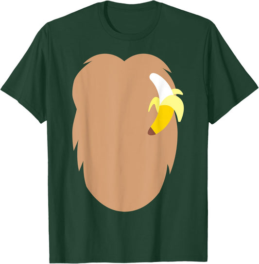 Monkey Gorilla Animal Halloween DIY Costume Funny Shirt T-Shirt - T-Shirt | Forest