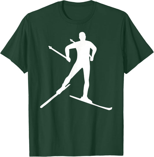 Cross-Country skiing T-Shirt - T-Shirt | Forest