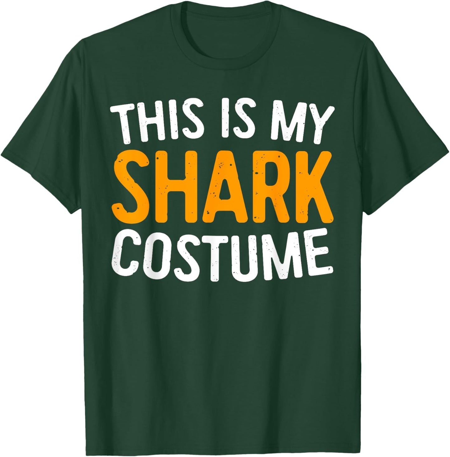 This Is My Shark Costume Halloween Costume Shirt T-Shirt - T-Shirt | Forest