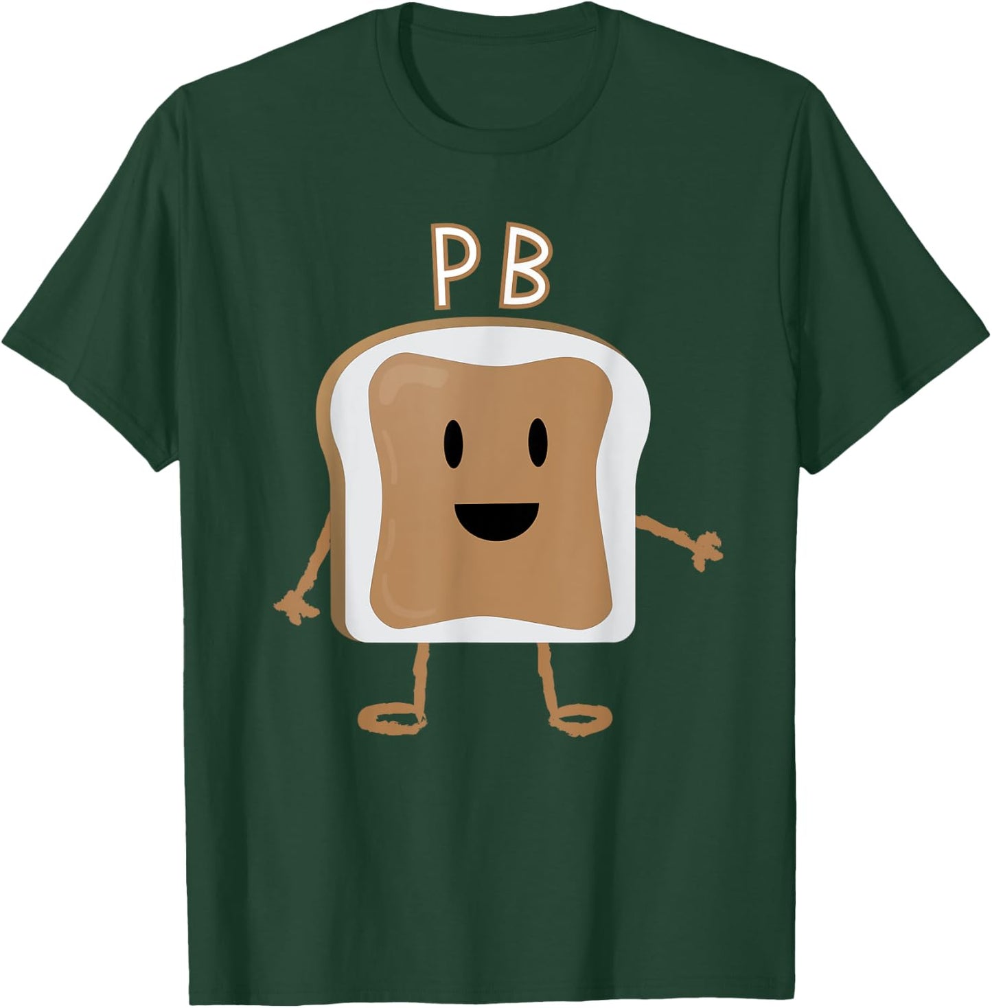 PB&J Halloween Matching Couples Costume T-Shirt - T-Shirt | Forest