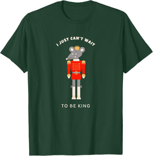 Funny Nutcracker MOUSE KING RAT KING Christmas Ballet Dancer T-Shirt - T-Shirt | Forest