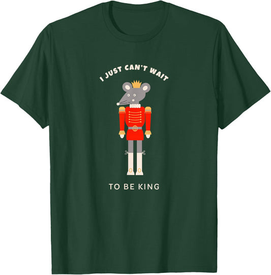 Funny Nutcracker MOUSE KING RAT KING Christmas Ballet Dancer T-Shirt - T-Shirt | Forest