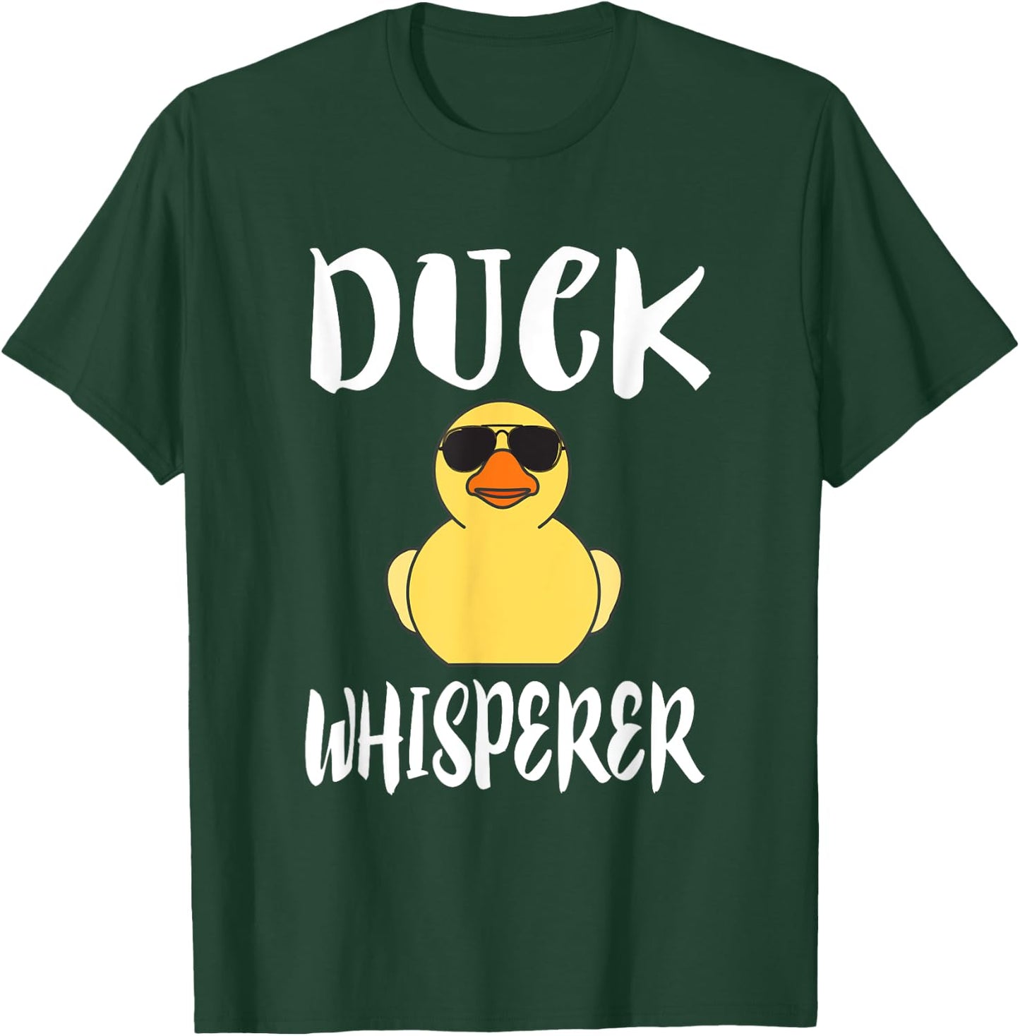 Duck Whisperer Funny Bird Birding Ducks Owner T-Shirt - T-Shirt | Forest