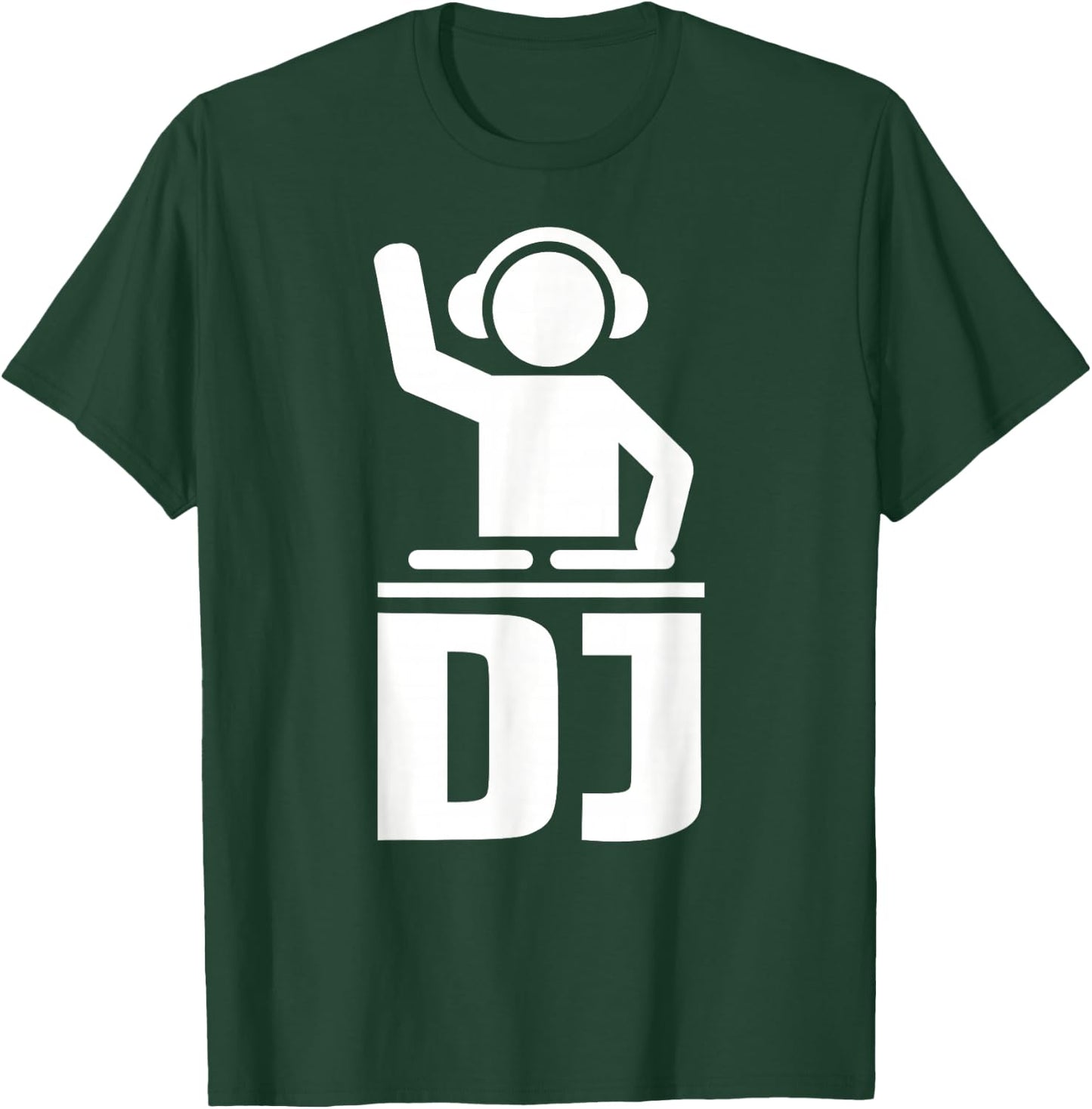 Kids DJ icon 6 Kelly Green T-Shirt - T-Shirt | Forest