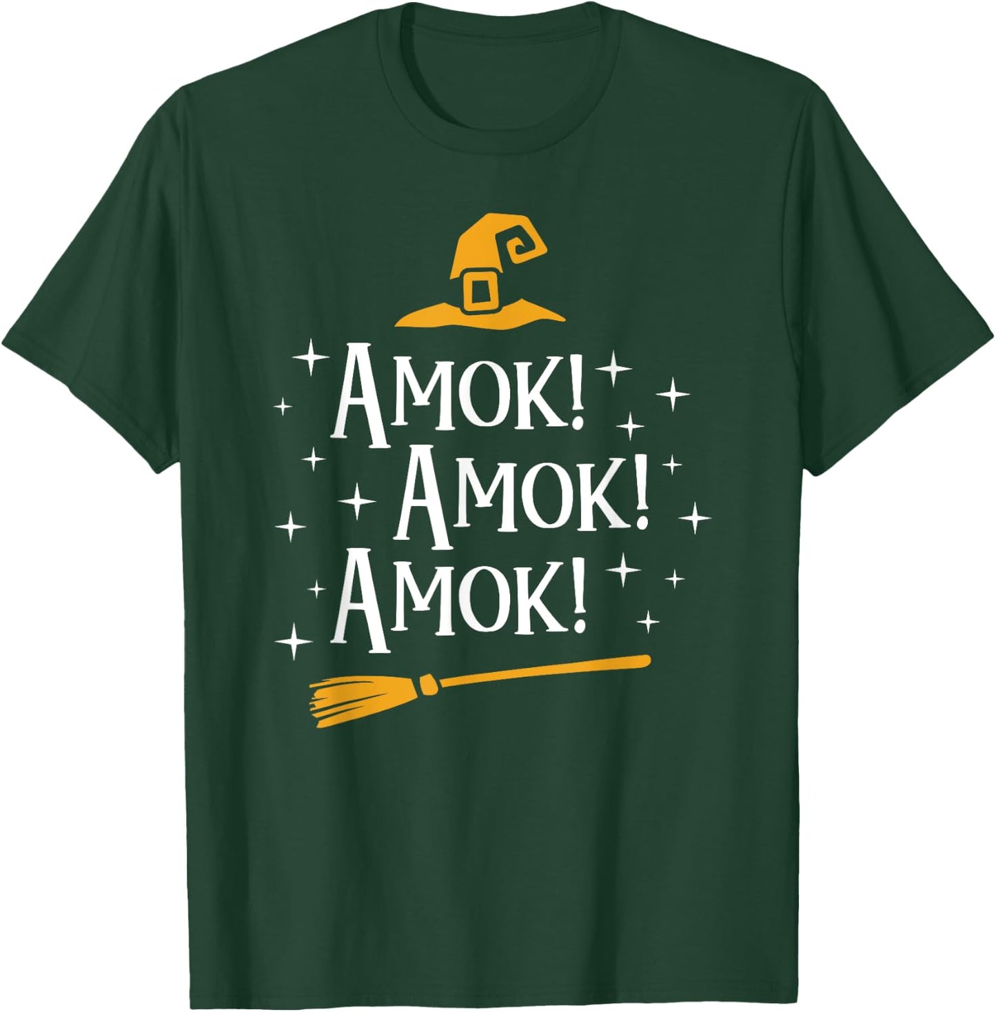 Amok Amok Amok T Shirt Cute Costume Idea Sisters Halloween T-Shirt - T-Shirt | Forest