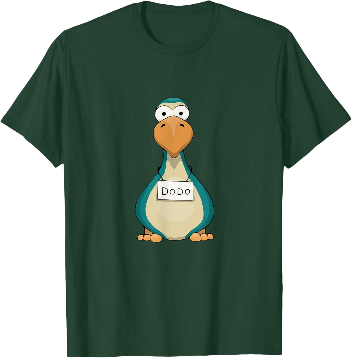 Remember This Bird Funky Cute Dodo Mug Shot T-Shirt - T-Shirt | Forest