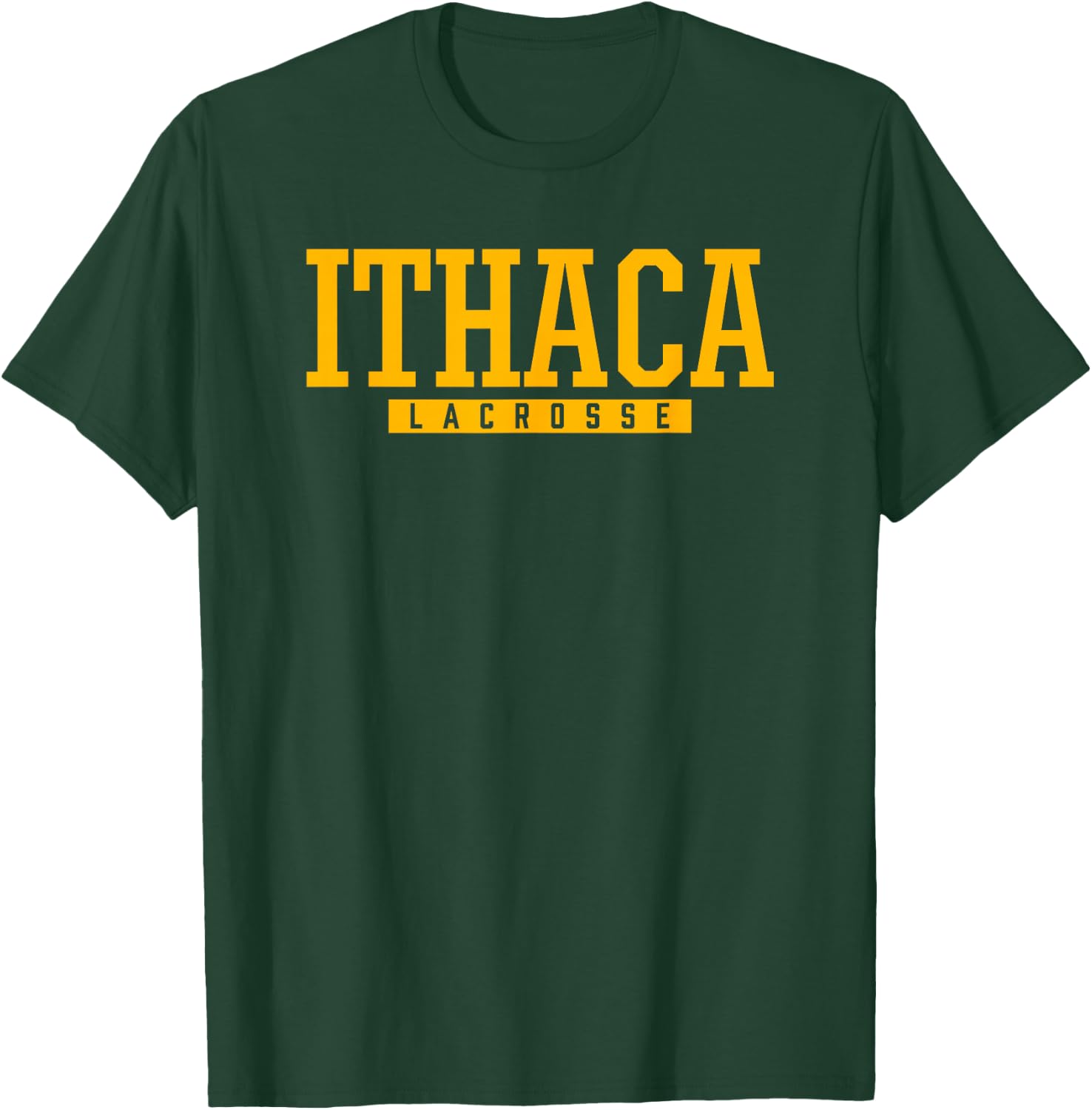 Ithaca High School Lacrosse T-Shirt - T-Shirt | Forest
