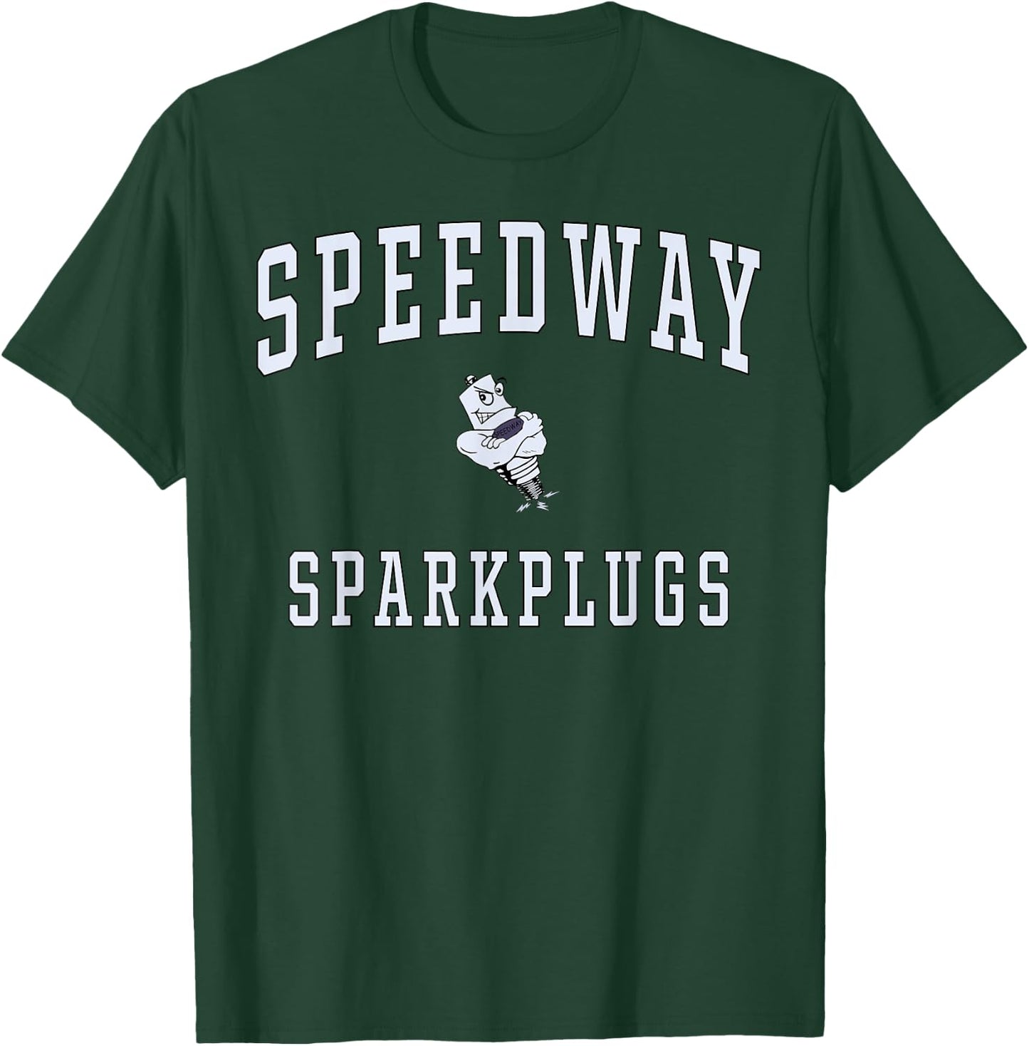 Speedway High School Sparkplugs T-Shirt - T-Shirt | Forest