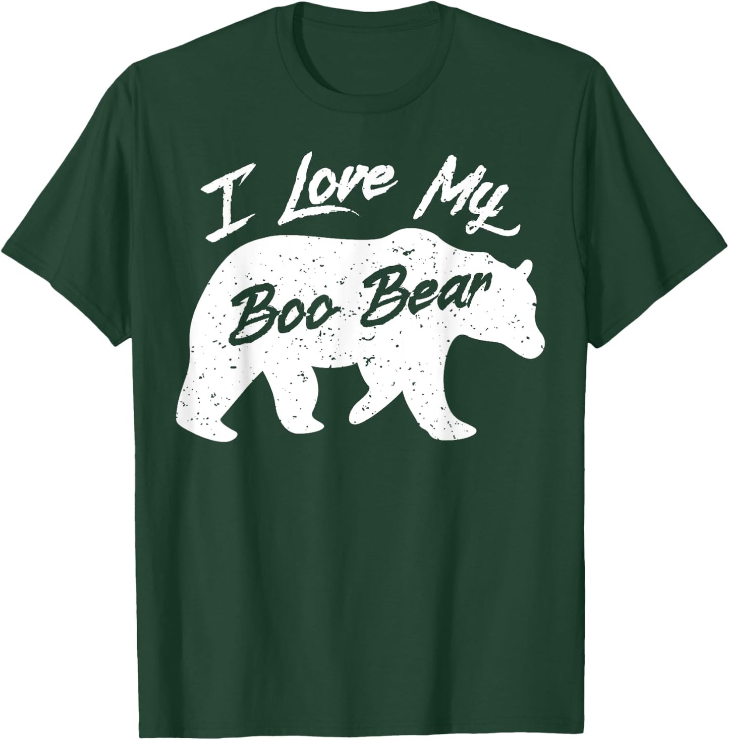 Boo Bear Shirt | Polar Bear Spirit Bear Halloween Apparel T-Shirt - T-Shirt | Forest