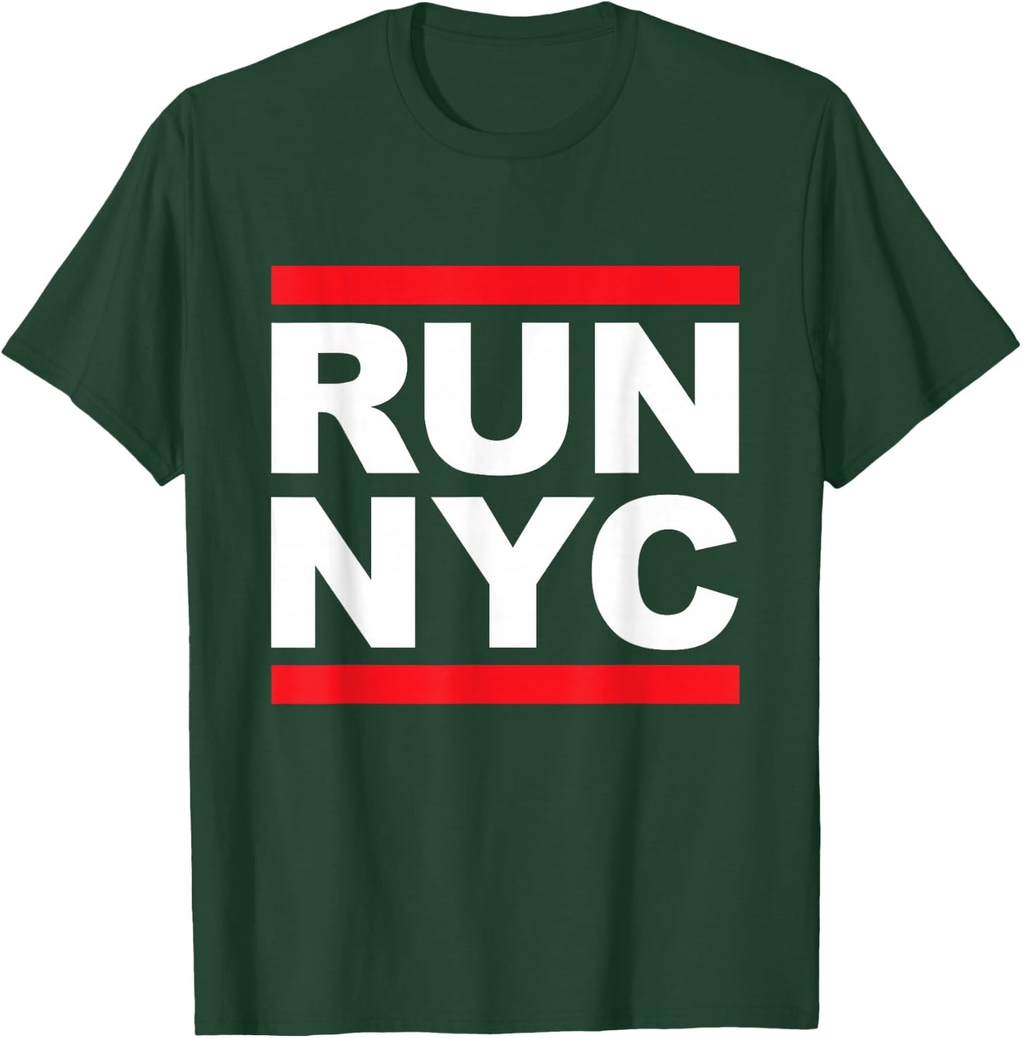 Run NYC Classic Logo T Shirt T-Shirt - T-Shirt | Forest