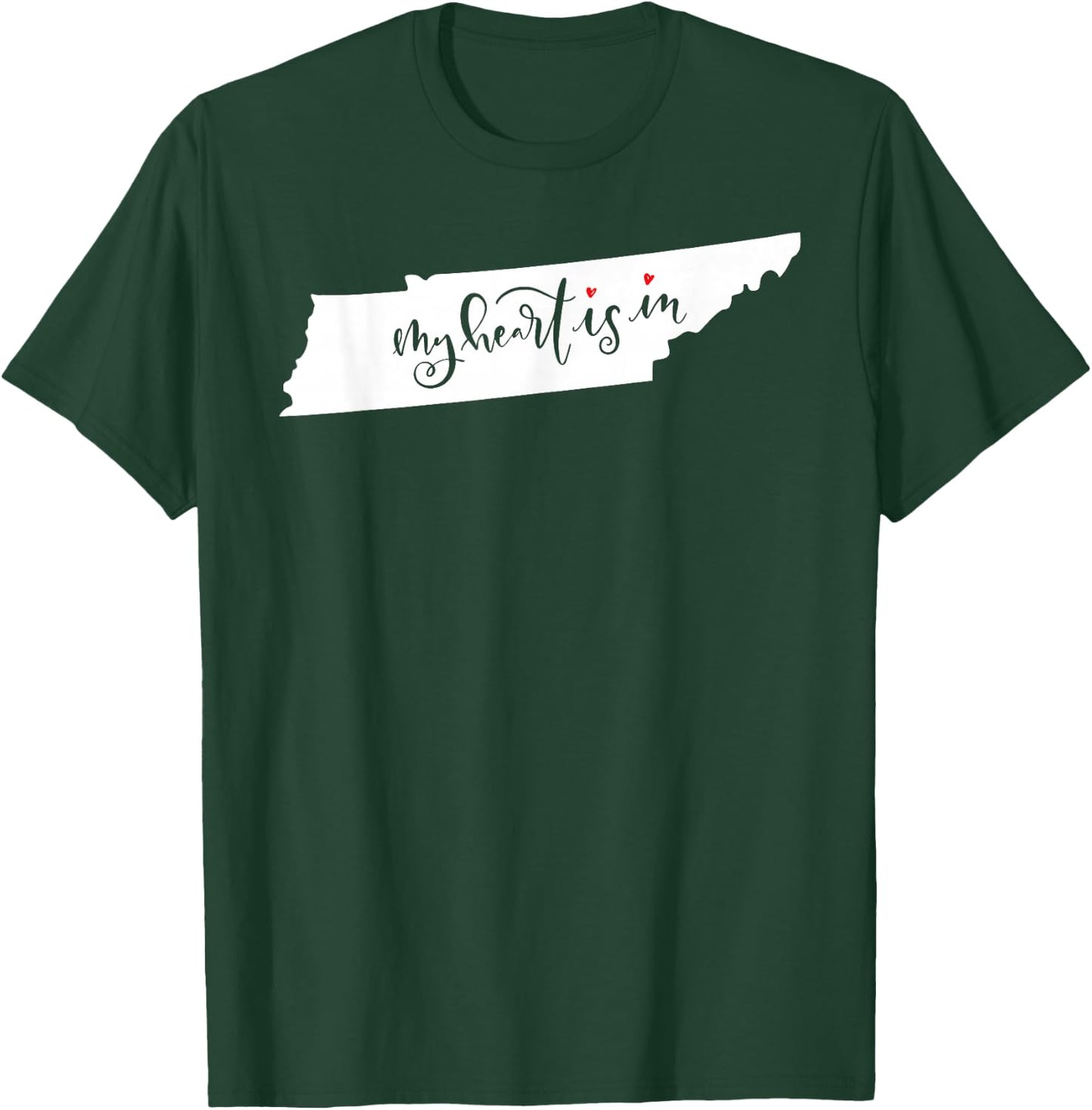 My Heart is in Tennessee T-Shirt - T-Shirt | Forest