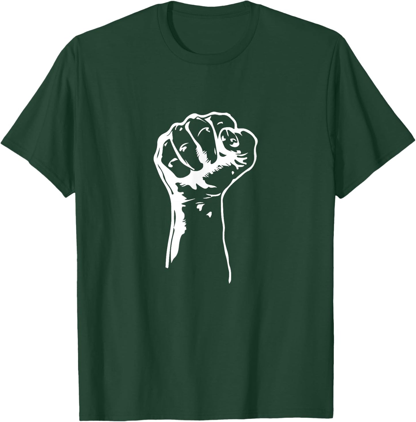 Civil Rights Equality Freedom Justice Fist BLM Power T-Shirt - T-Shirt | Forest