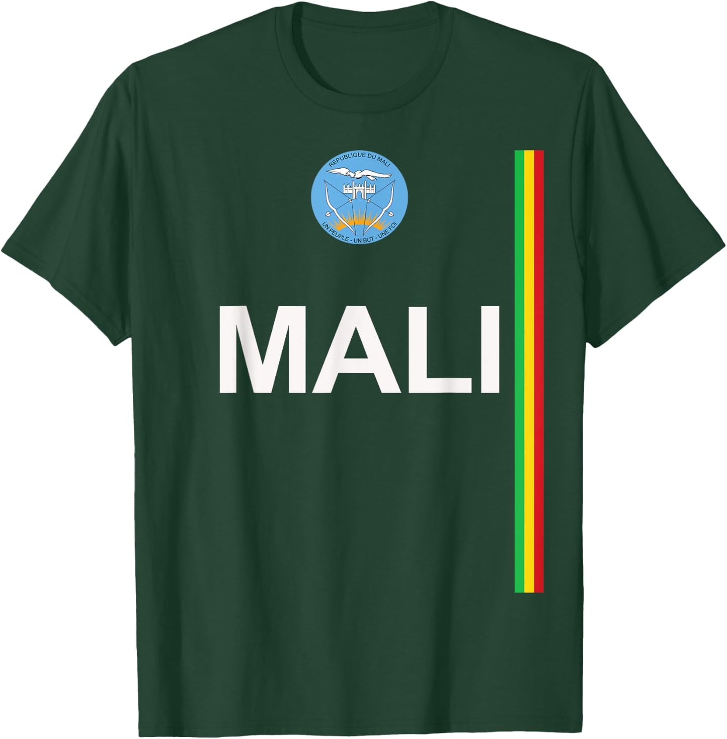 Mali Pride Malian Heritage Culture T-Shirt - T-Shirt | Forest