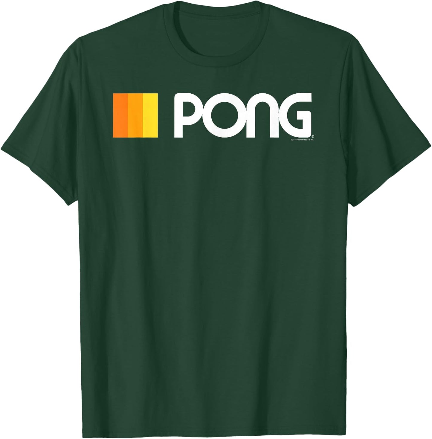 Atari White Type Pong T-Shirt - T-Shirt | Forest