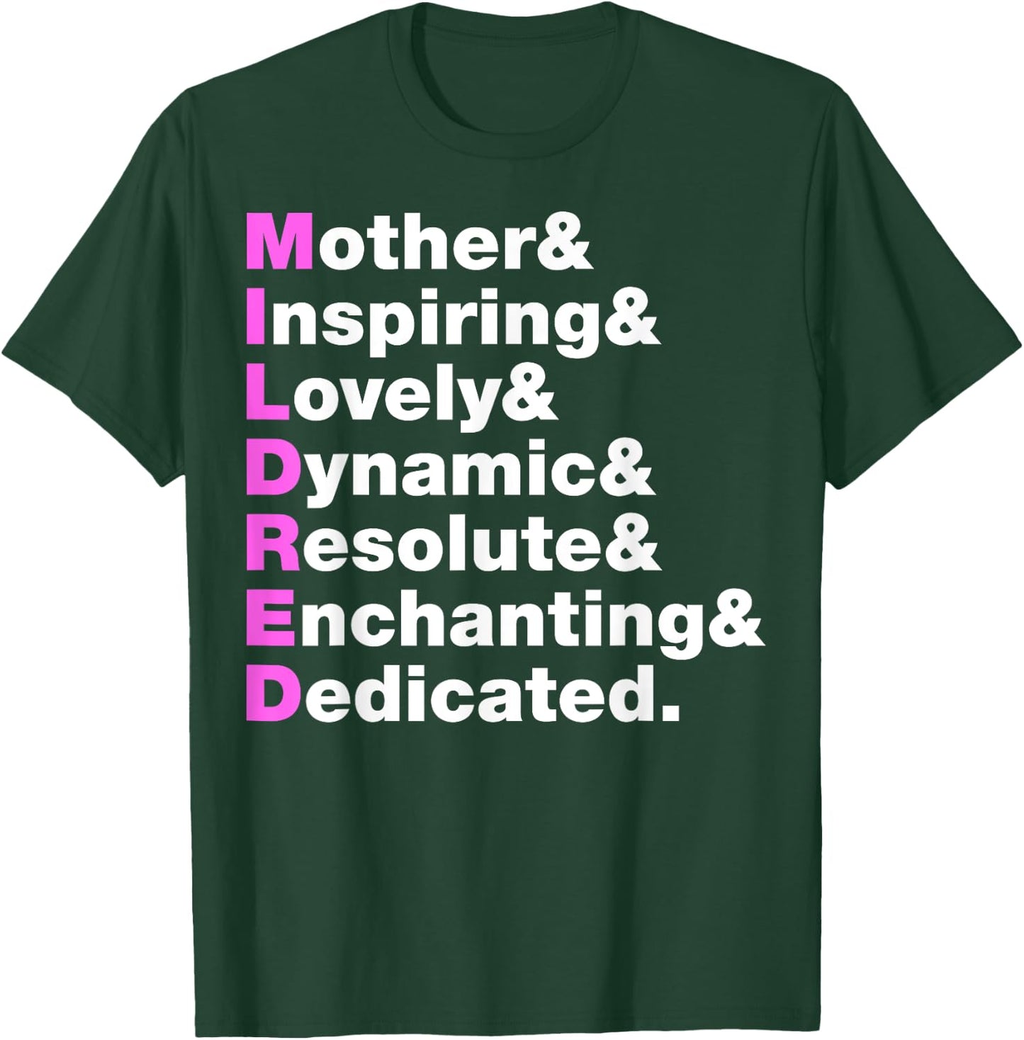 Mildred Name Gift - Personalized Mildred T-Shirt - T-Shirt | Forest