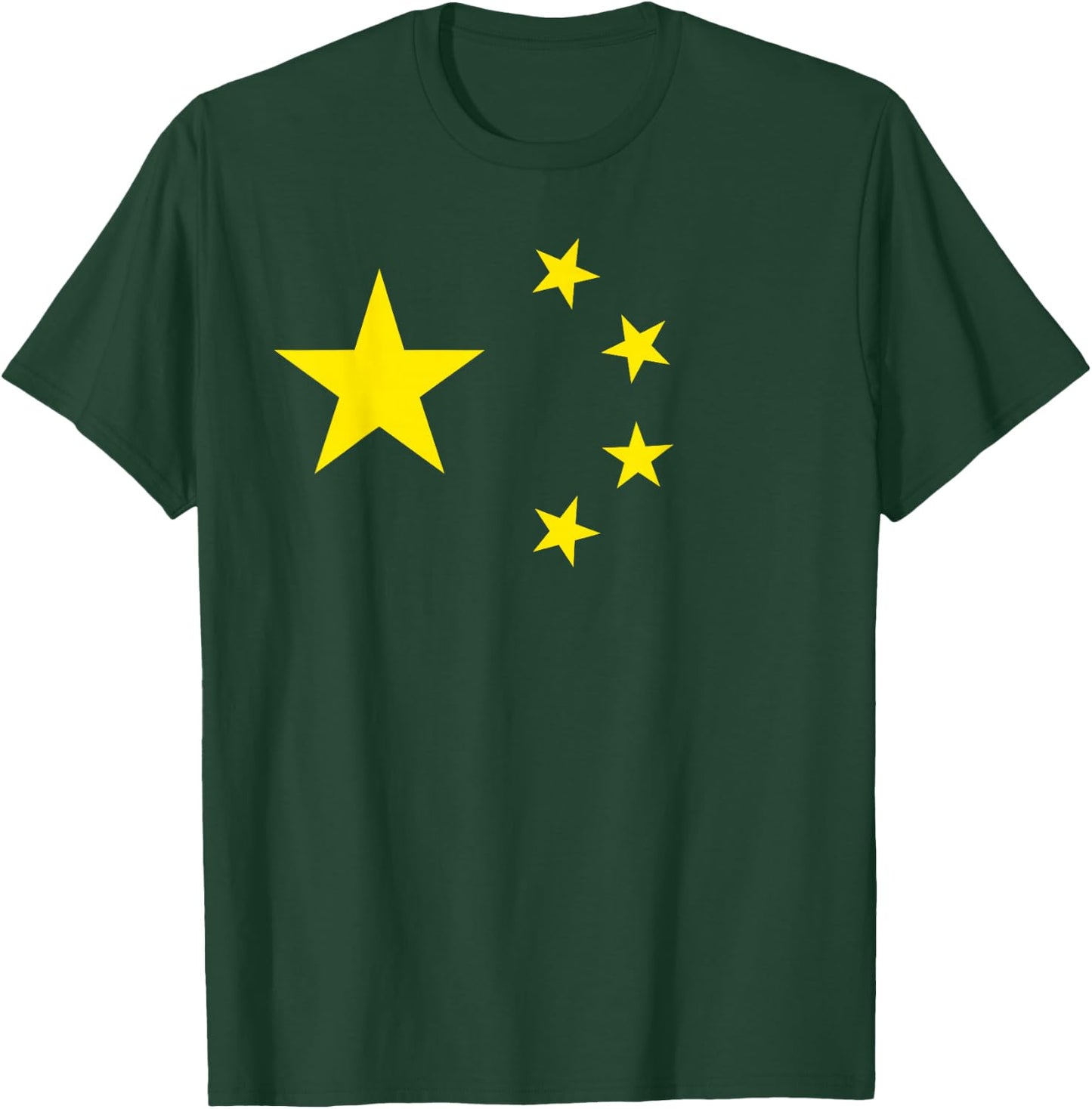 China Flag Chinese National Symbol Graphic Design T-Shirt - T-Shirt | Forest