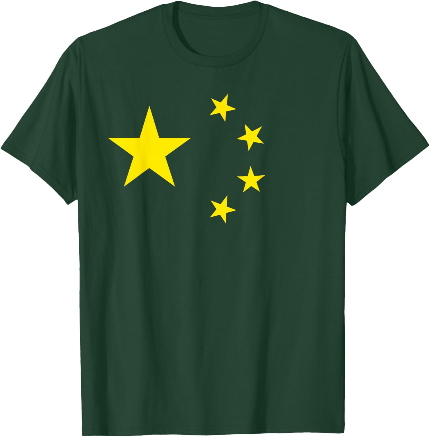 China Flag Chinese National Symbol Graphic Design T-Shirt - T-Shirt | Forest