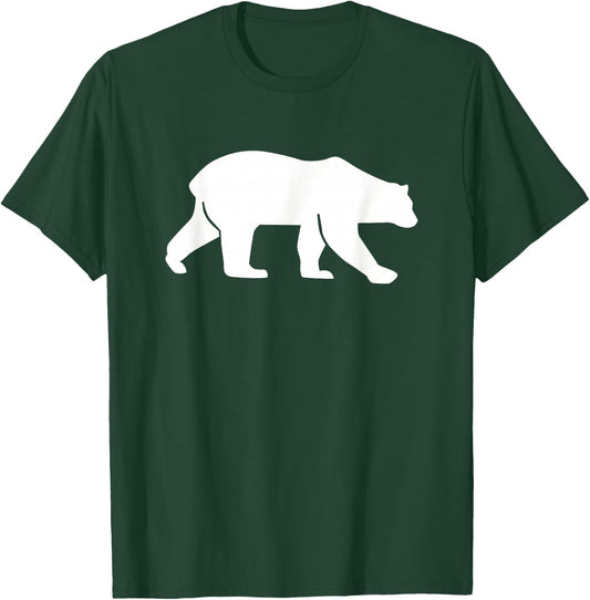 Walking polar bear T-Shirt - T-Shirt | Forest