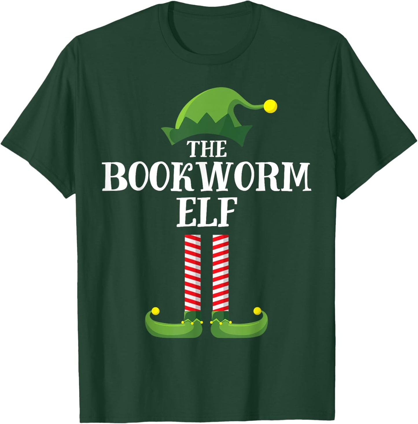 Cowboy Elf Matching Family Group Christmas Party Pyjamas T-Shirt - T-Shirt | Forest