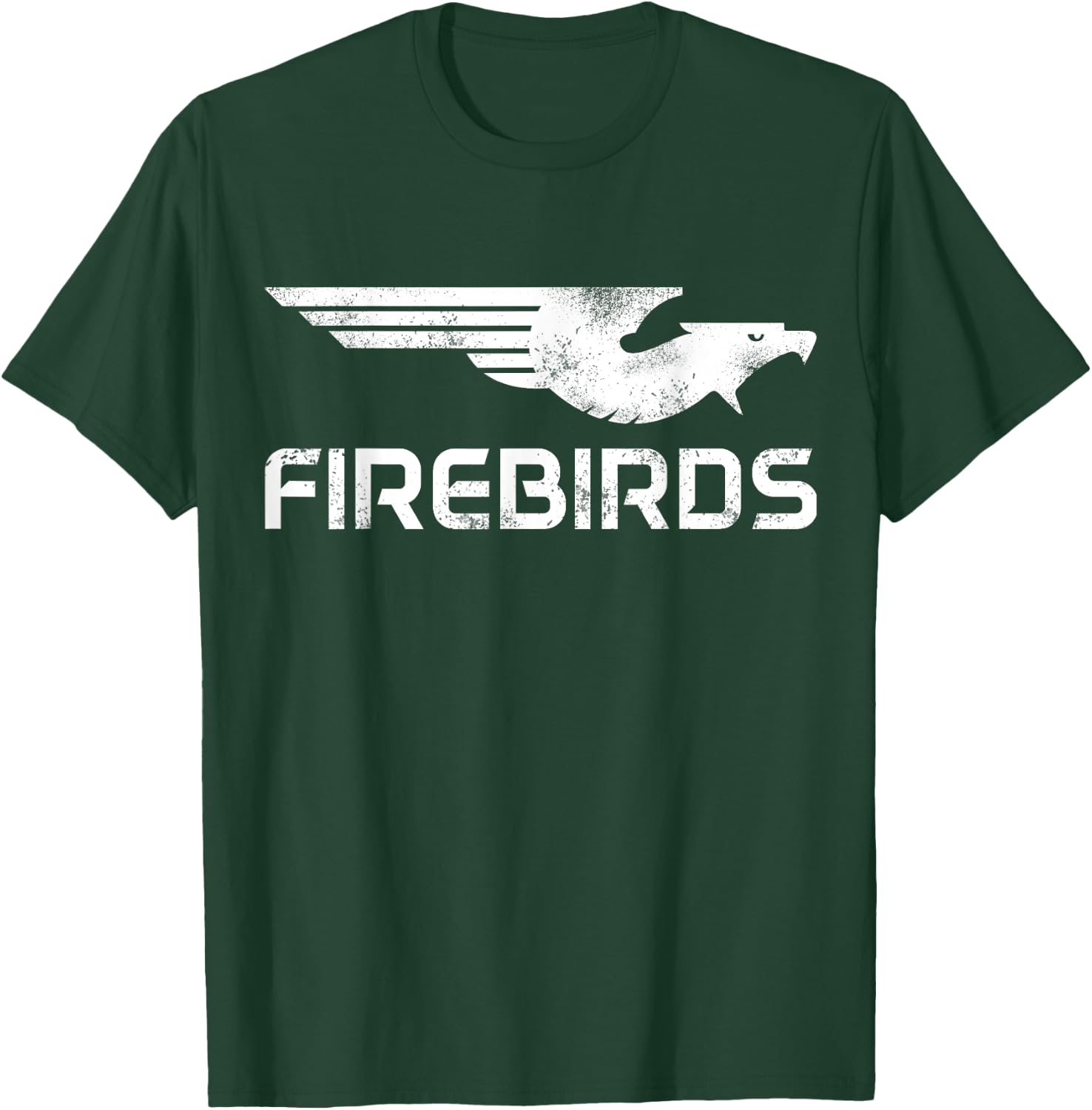 Kettering Firebirds White Bird Logo T-Shirt - T-Shirt | Forest