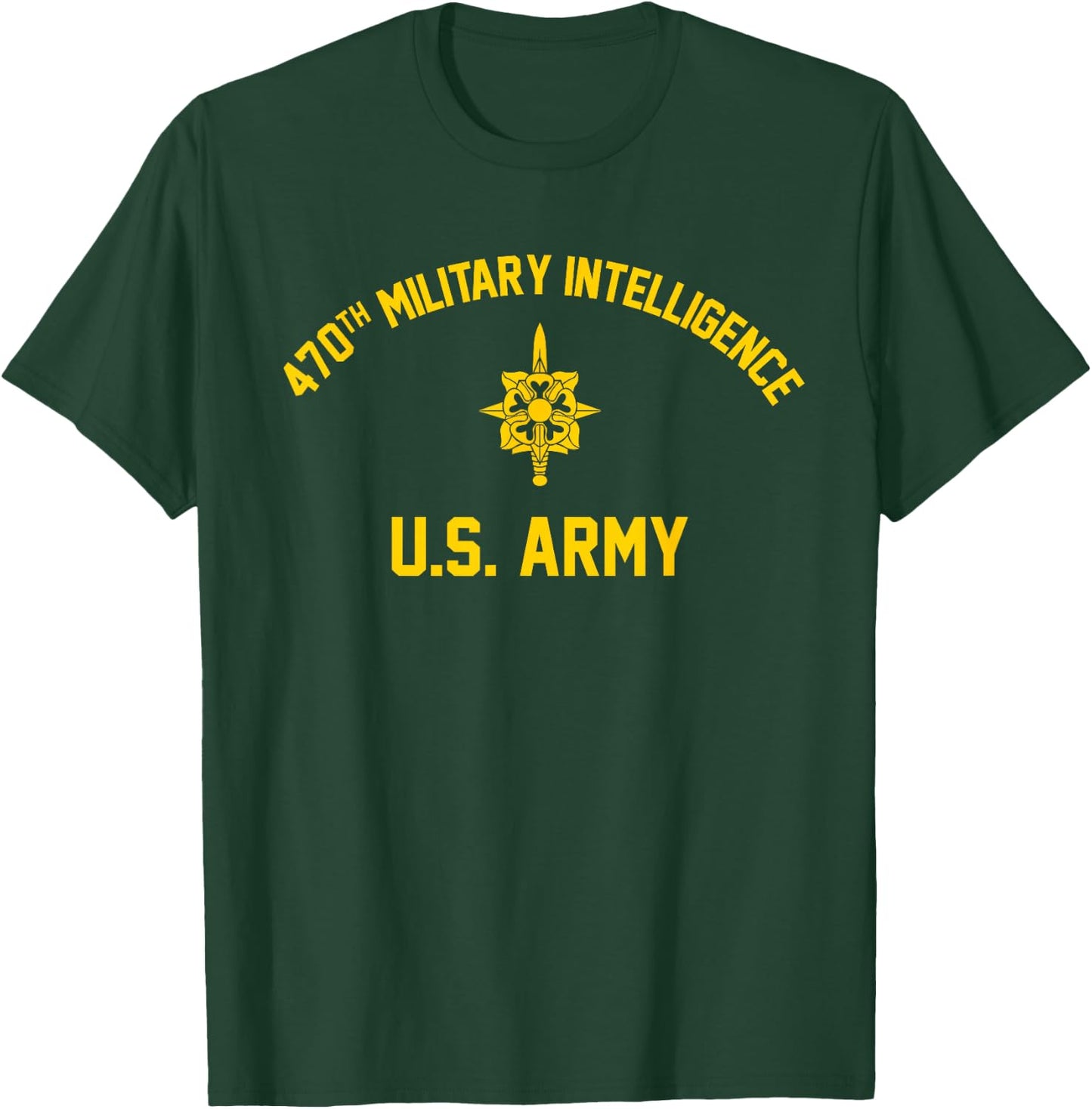 470th Military Intelligence Brigade T-Shirt - T-Shirt | Forest