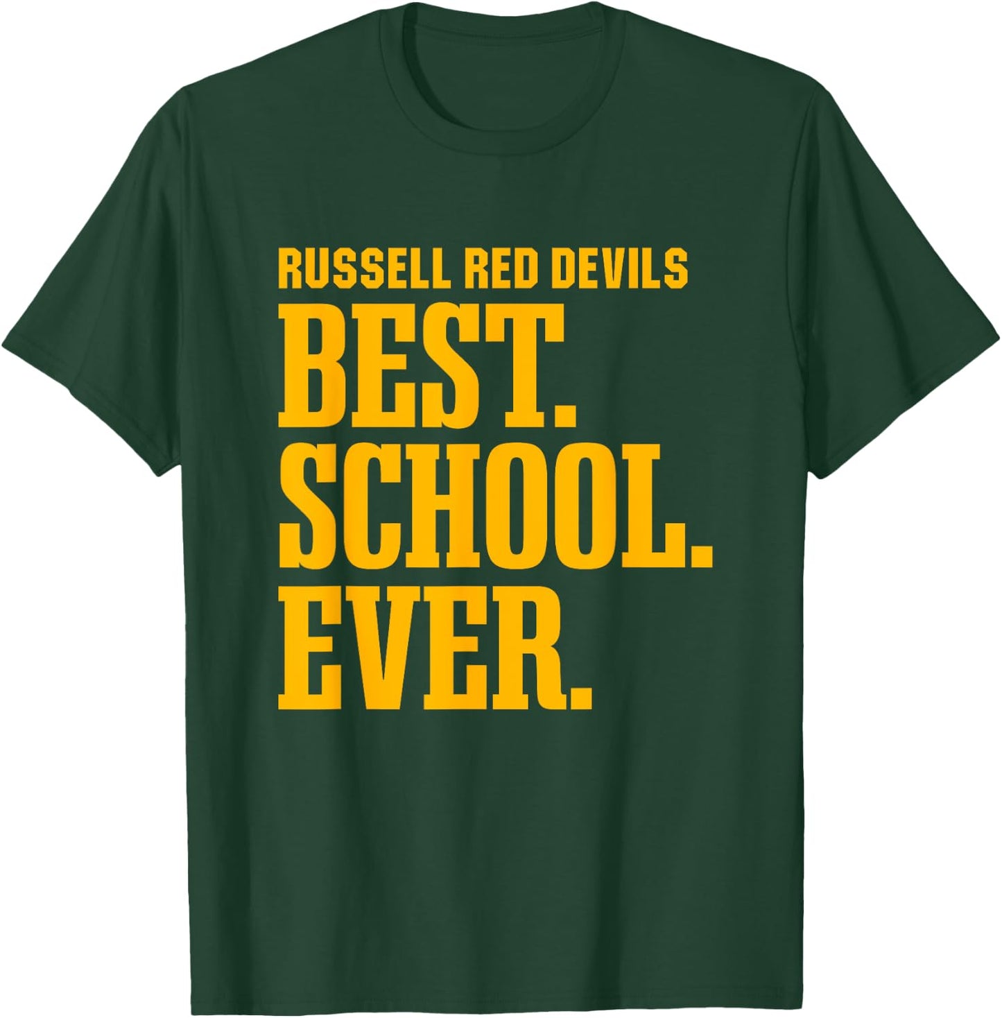Russell Red Devils Best Ever HS T-Shirt - T-Shirt | Forest