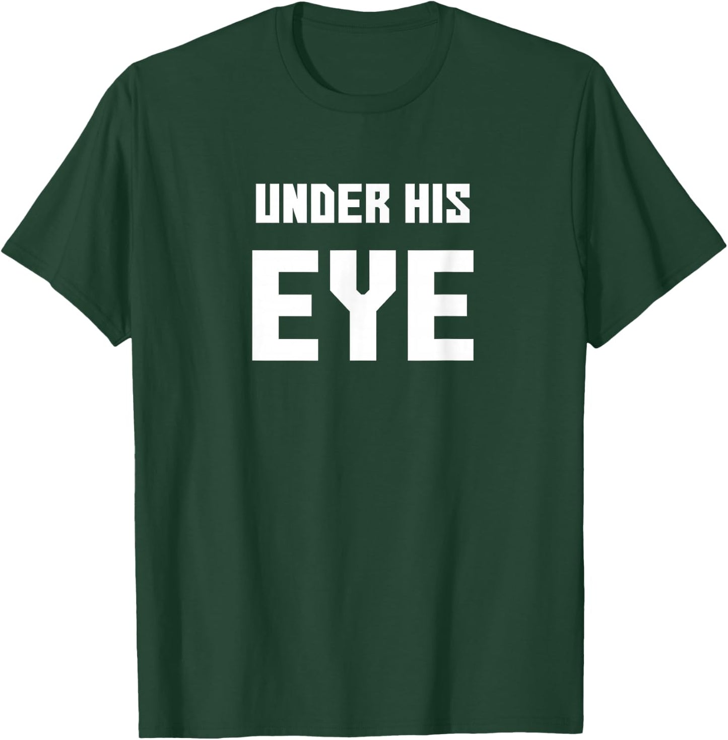Under his Eye Funny Maid Men T-Shirt - T-Shirt | Forest