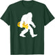 Bigfoot Carrying Tuba Shirt, Sasquatch With Tubist Gift T-Shirt - T-Shirt | Forest