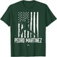 Distressed Flag Swing Pedro Martinez Prospect Baseball Fan T-Shirt - T-Shirt | Forest