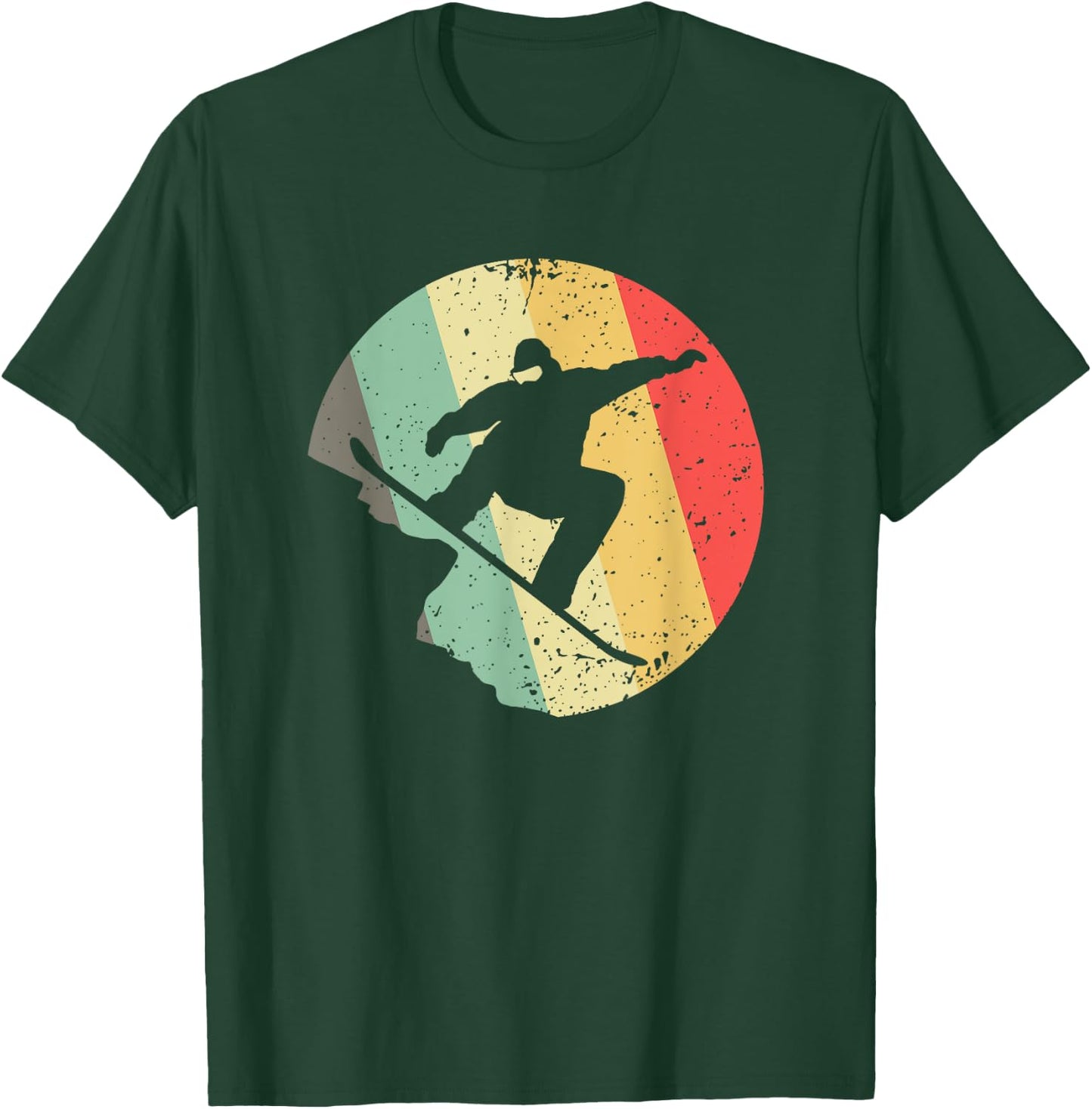 Funny Snowboarding Art Women Snowboard Snowboarder T-Shirt - T-Shirt | Forest