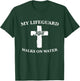 My Lifeguard Walks on Water / Jesus / Christian Gift T-Shirt - T-Shirt | Forest
