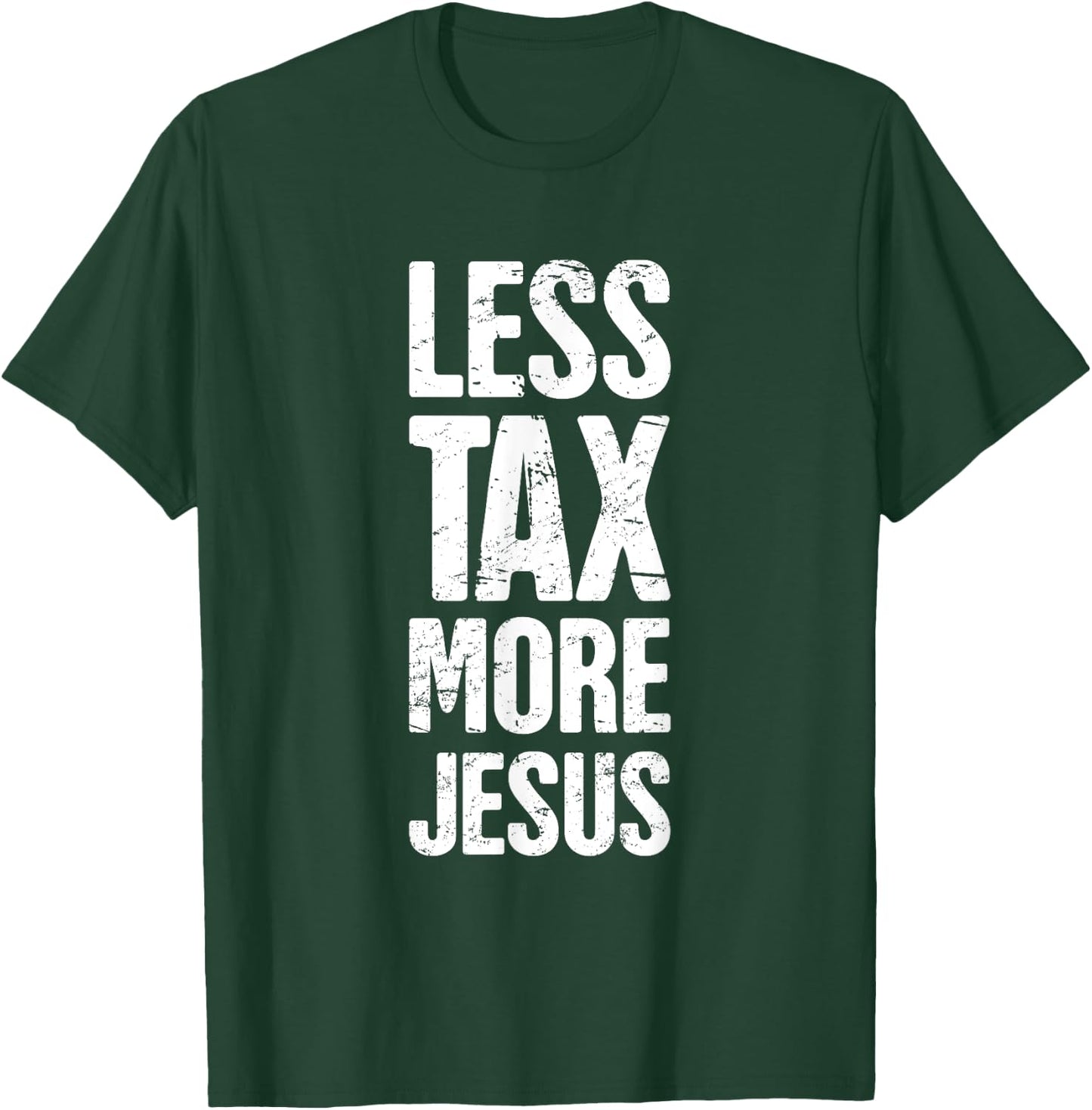 Christian Libertarian - Tax / Jesus T-Shirt - T-Shirt | Forest