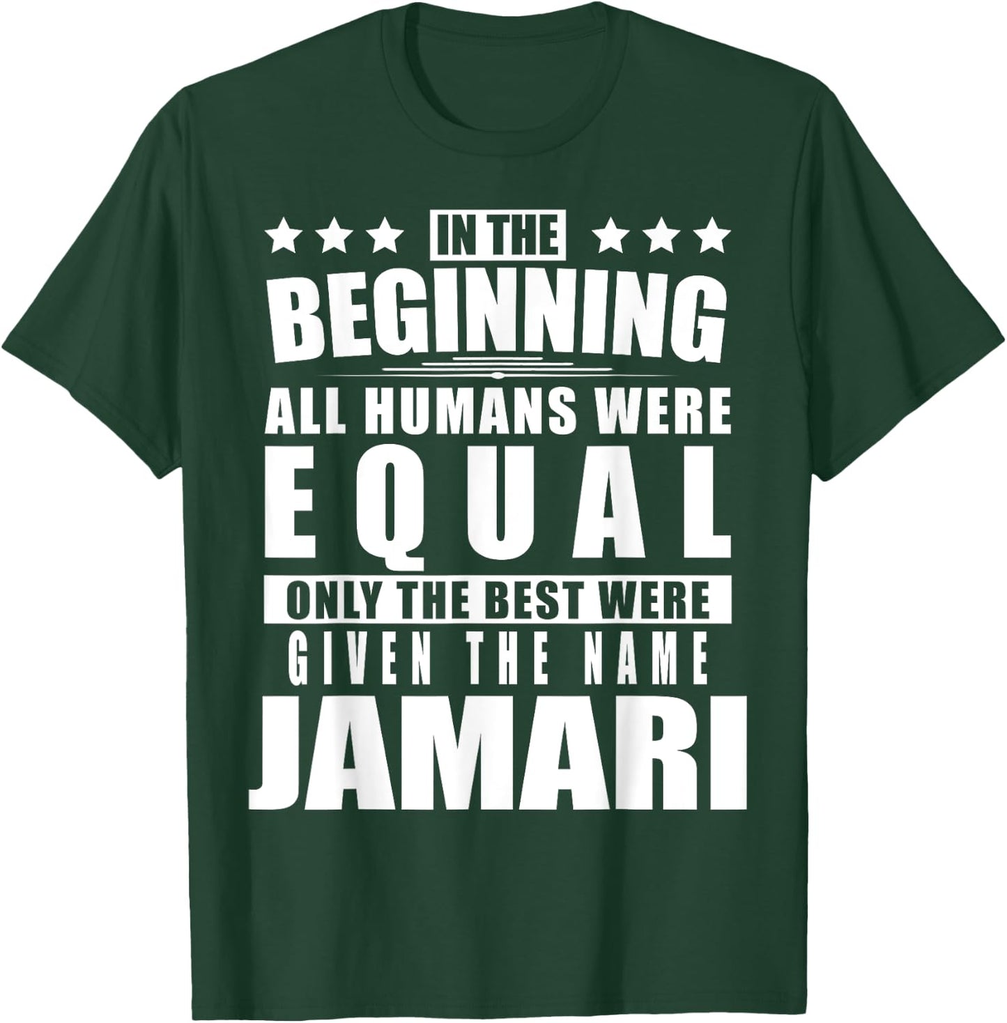 Name Jamari First Name Gifts - Funny Personalized Gift T-Shirt - T-Shirt | Forest