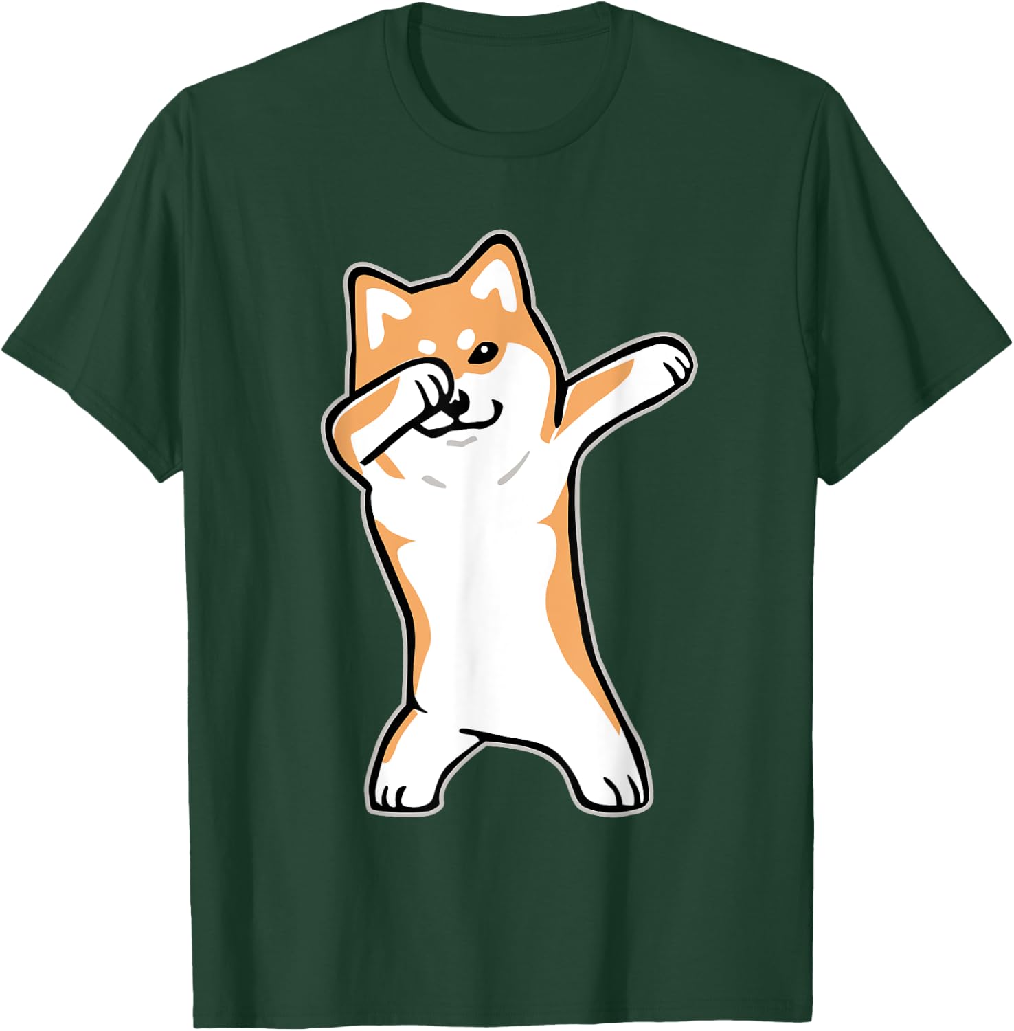 Dog Meme shirt DABBING SHIBA INU DOGE T-Shirt - T-Shirt | Forest