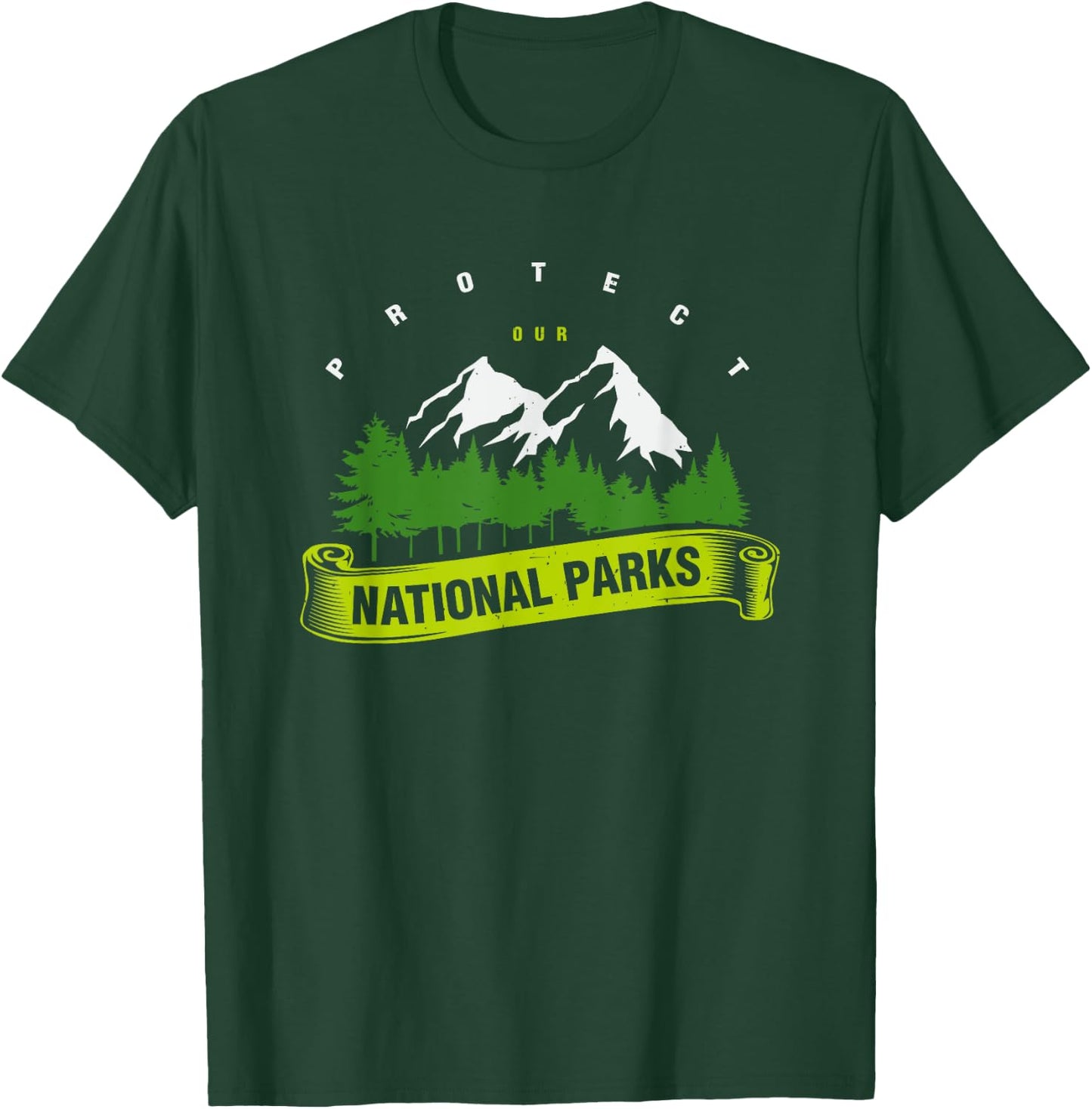 Earth Day Protect Our National Parks Men Women Kids T-Shirt - T-Shirt | Forest