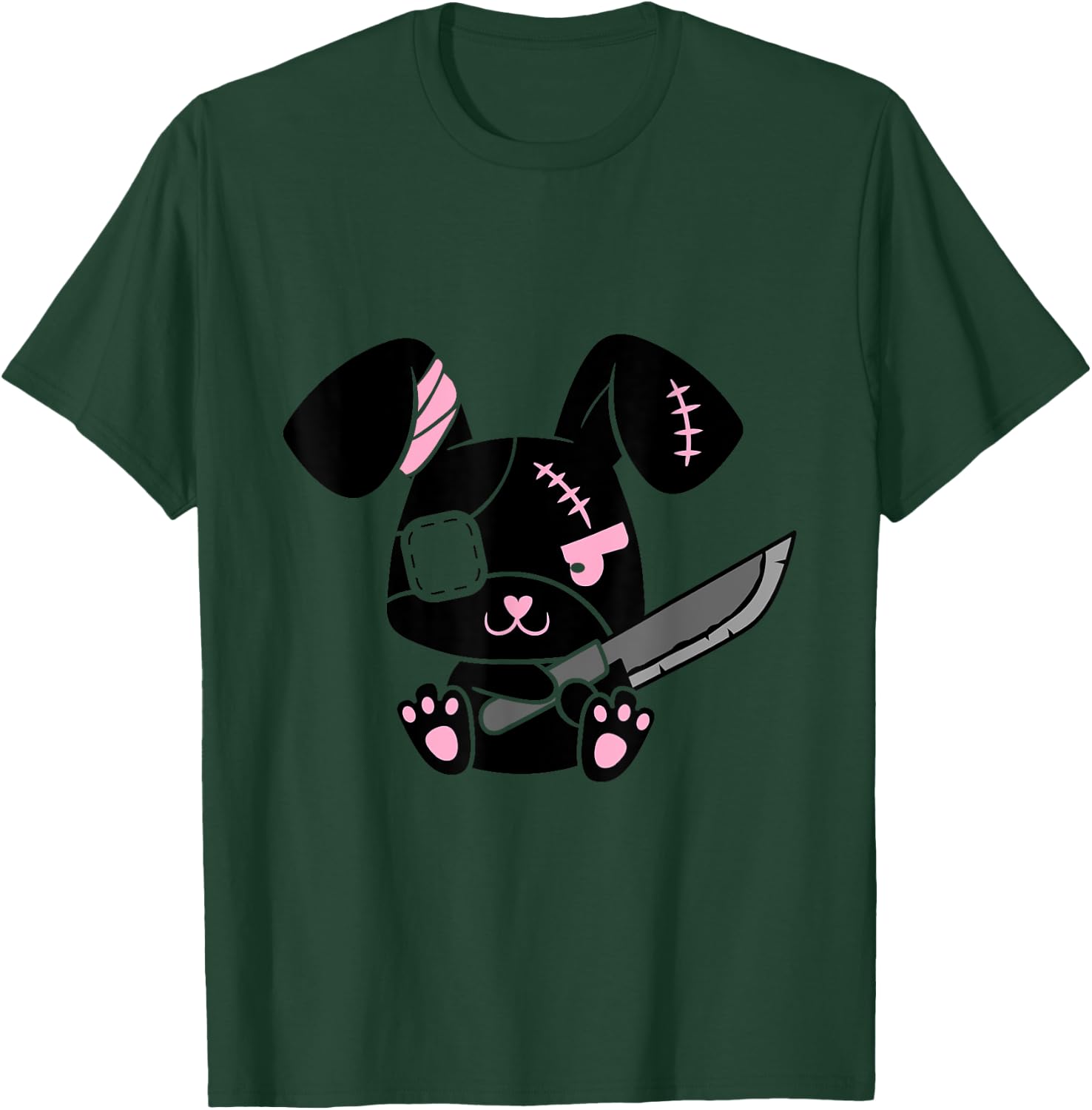 Kawaii Bunny Shirt - Menhera Pastel Goth T-Shirt - T-Shirt | Forest