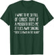 Christian Mosquito Joke Funny Deluxe T-Shirt - T-Shirt | Forest