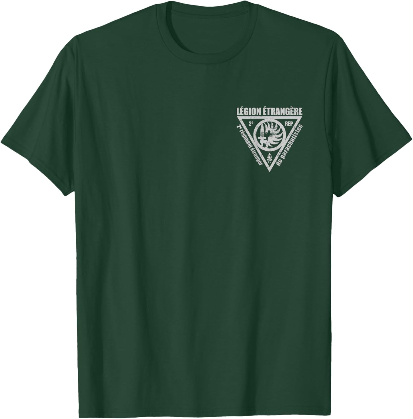 Foreign Legion Paratrooper T shirt - 2 Rep (front/back) T-Shirt - T-Shirt | Forest