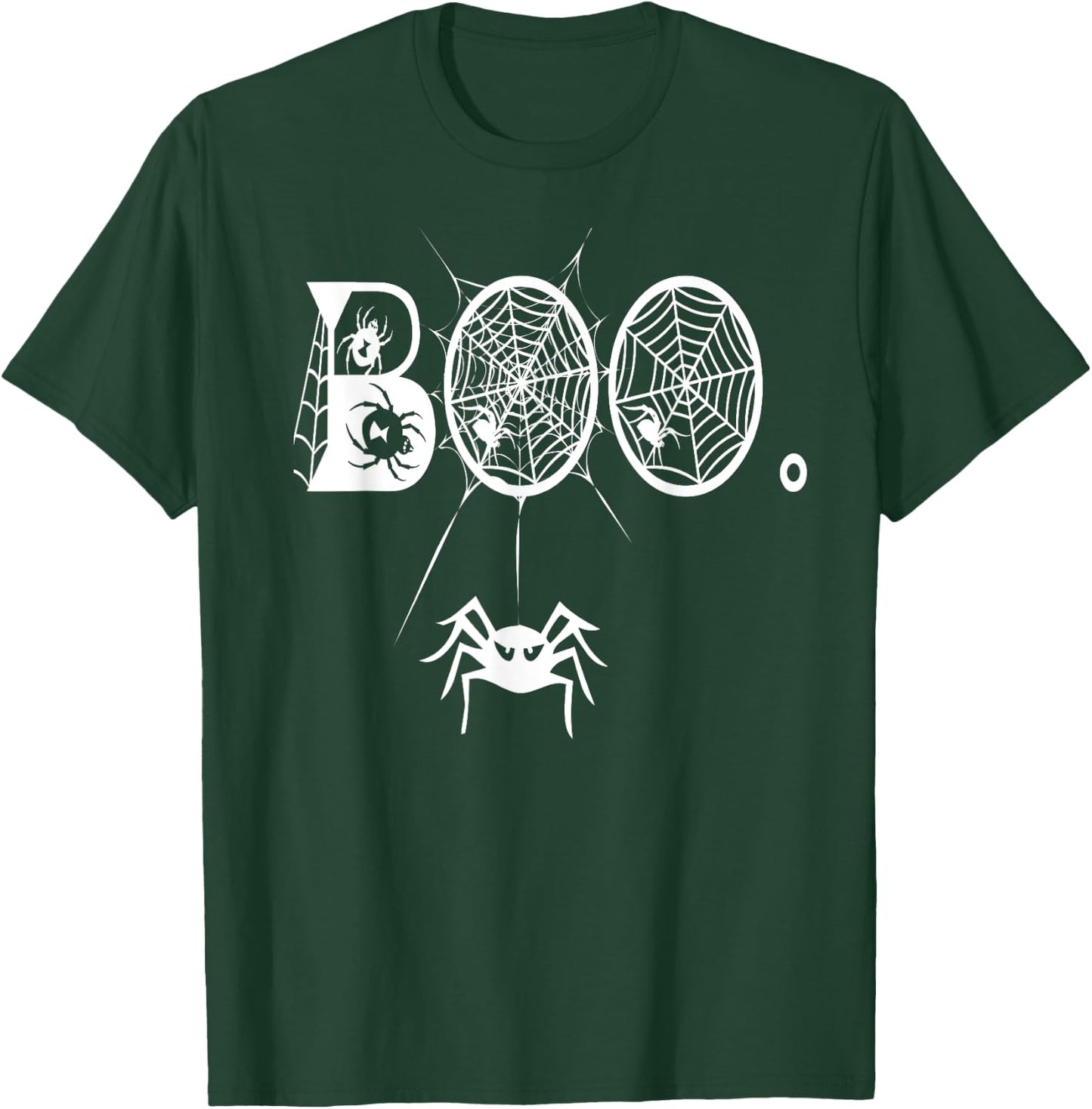 Boo Spiders Creepy Halloween Spiders Costume Gift T-Shirt - T-Shirt | Forest